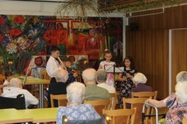 Další koncert dětí s flétničkami